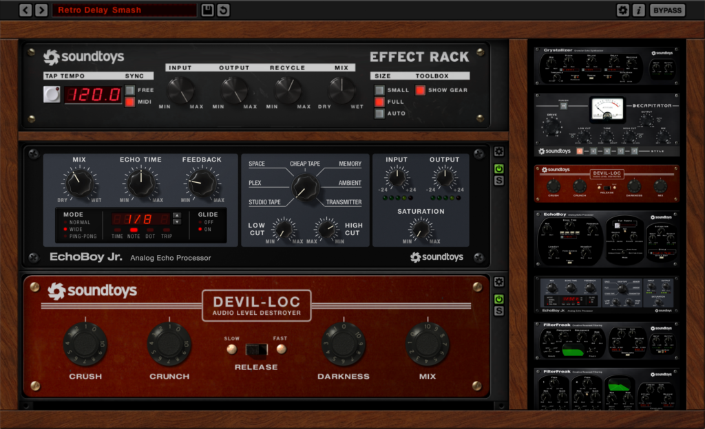 soundtoys effect rack download