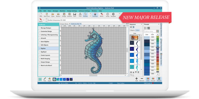 wilcom hatch embroidery software